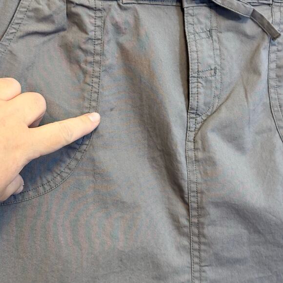 The North Face Mini Skirt Womens L Gray A-Line Drawstring Hiking Walking Outdoor - Picture 6 of 9